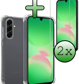 BASEY. BASEY. Samsung Galaxy A26 Hoesje Shockproof Met 2x Screenprotector