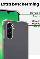 BASEY. BASEY. Samsung Galaxy A26 Hoesje Shockproof Met 2x Screenprotector