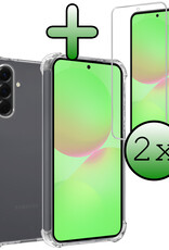 BASEY. BASEY. Samsung Galaxy A36 Hoesje Shockproof Met 2x Screenprotector