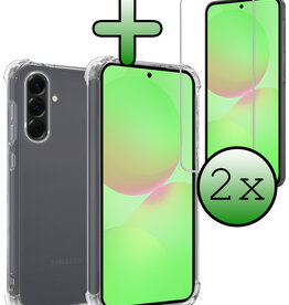 BASEY. BASEY. Samsung Galaxy A36 Hoesje Shockproof Met 2x Screenprotector