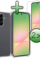 BASEY. BASEY. Samsung Galaxy A56 Hoesje Shockproof Met 2x Screenprotector