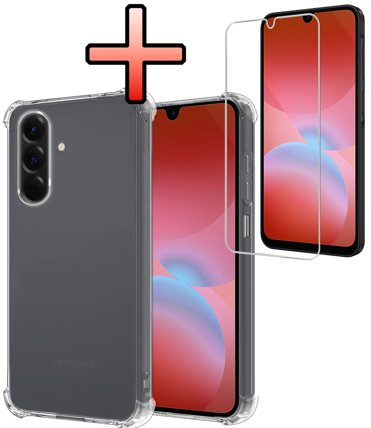 NoXx NoXx Samsung Galaxy A26 Hoesje Shockproof Met Screenprotector