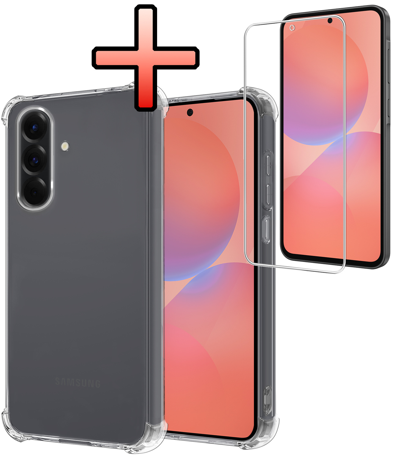 NoXx NoXx Samsung Galaxy A36 Hoesje Shockproof Met Screenprotector