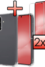 NoXx NoXx Samsung Galaxy A56 Hoesje Shockproof Met 2x Screenprotector