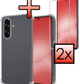 NoXx NoXx Samsung Galaxy A56 Hoesje Shockproof Met 2x Screenprotector