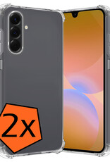 Nomfy Nomfy Samsung Galaxy A26 Hoesje Shockproof - Transparant - 2 PACK