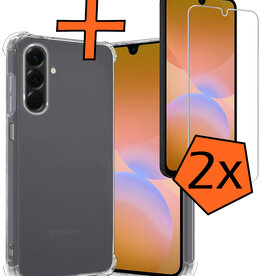 Nomfy Nomfy Samsung Galaxy A26 Hoesje Shockproof Met 2x Screenprotector