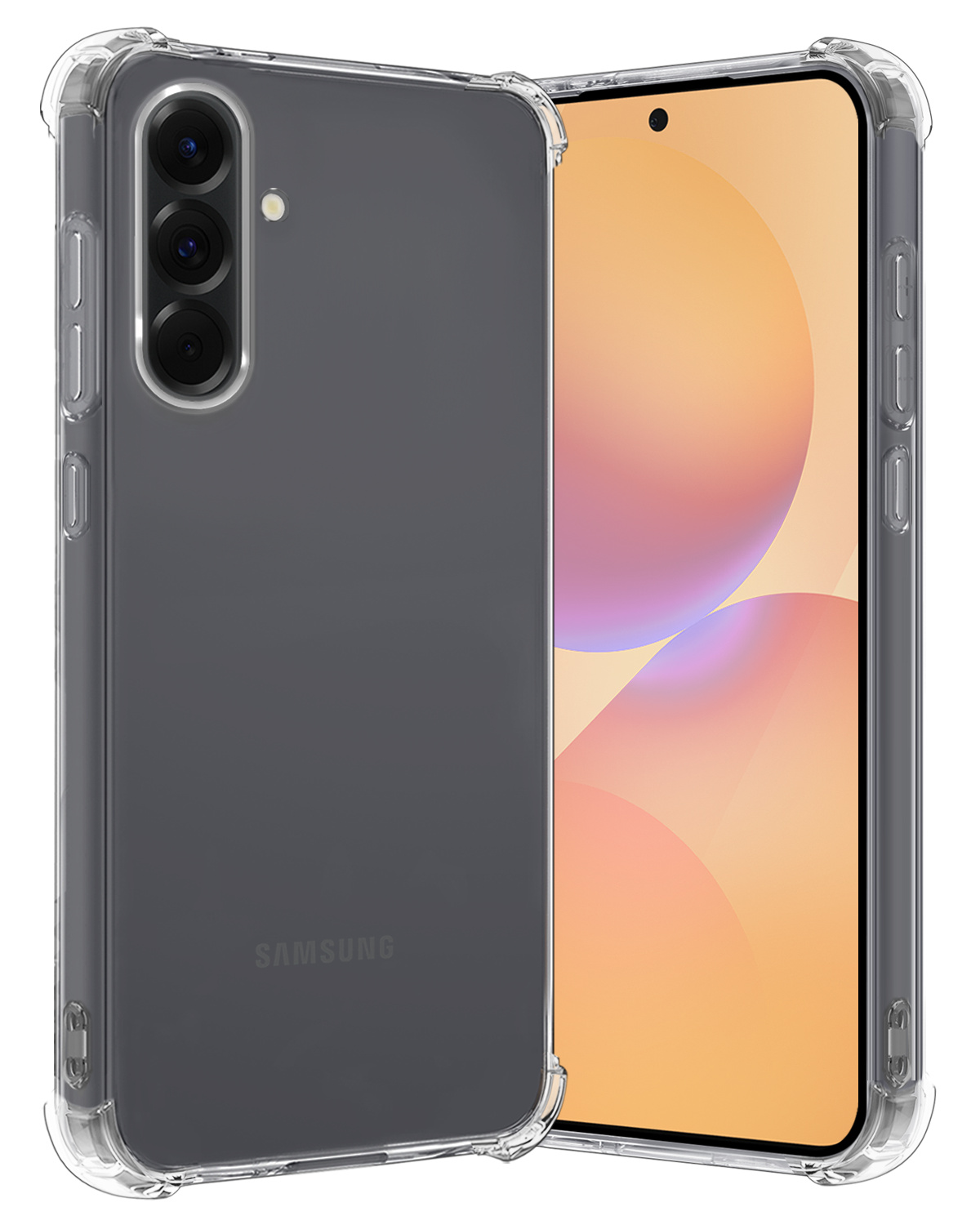 Nomfy Nomfy Samsung Galaxy A36 Hoesje Shockproof - Transparant