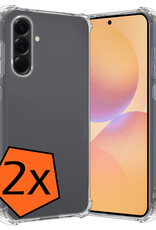 Nomfy Nomfy Samsung Galaxy A36 Hoesje Shockproof - Transparant - 2 PACK