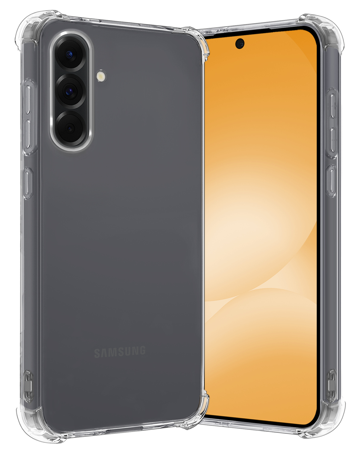 Nomfy Nomfy Samsung Galaxy A56 Hoesje Shockproof - Transparant