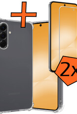 Nomfy Nomfy Samsung Galaxy A56 Hoesje Shockproof Met 2x Screenprotector