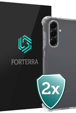 Forterra Forterra Samsung Galaxy A26 Hoesje Shockproof - Transparant - 2 PACK