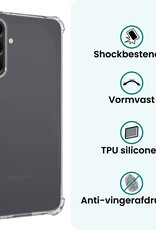 Forterra Forterra Samsung Galaxy A26 Hoesje Shockproof - Transparant - 2 PACK