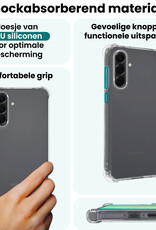Forterra Forterra Samsung Galaxy A26 Hoesje Shockproof - Transparant - 2 PACK