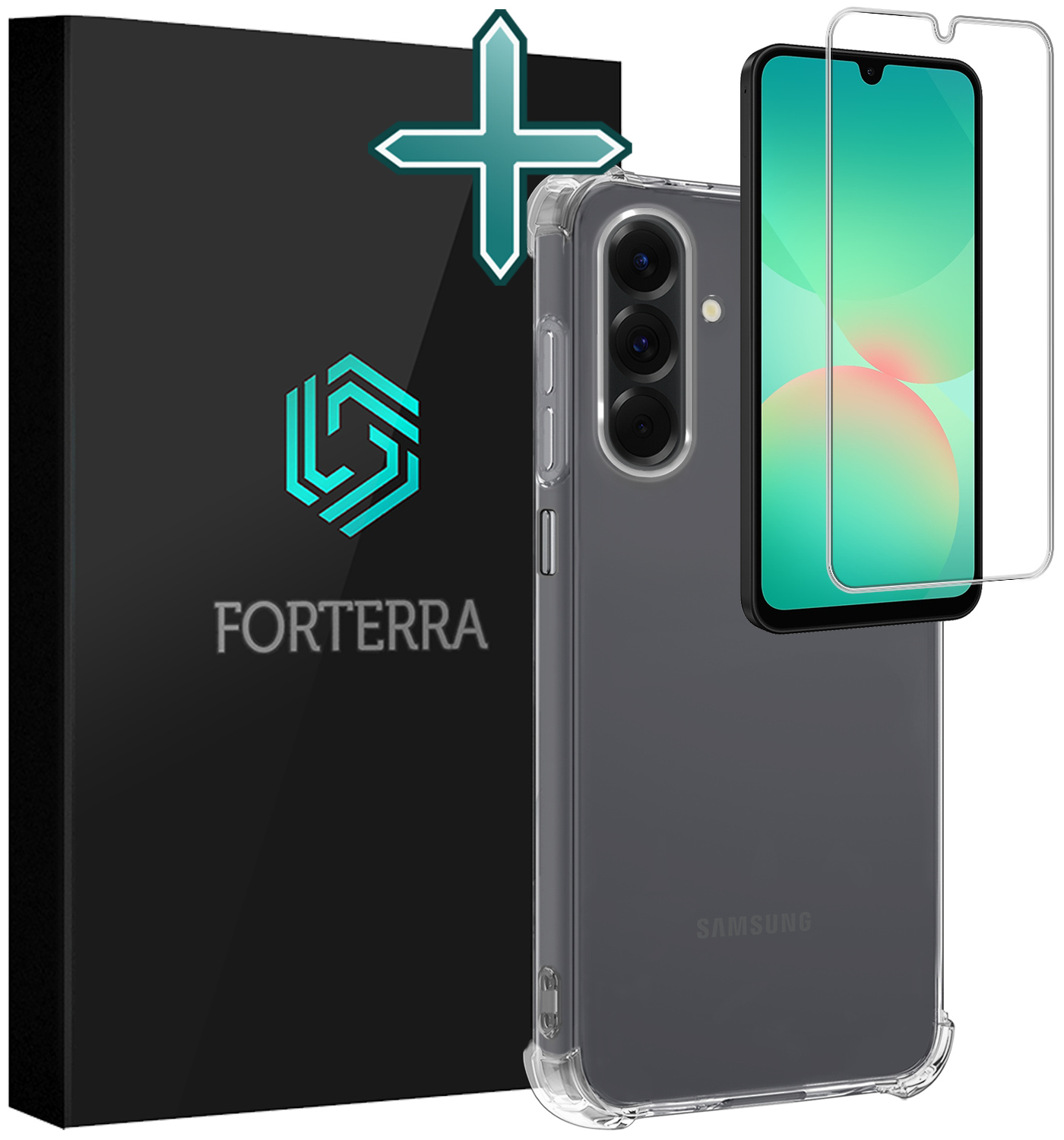 Forterra Forterra Samsung Galaxy A26 Hoesje Shockproof Met Screenprotector