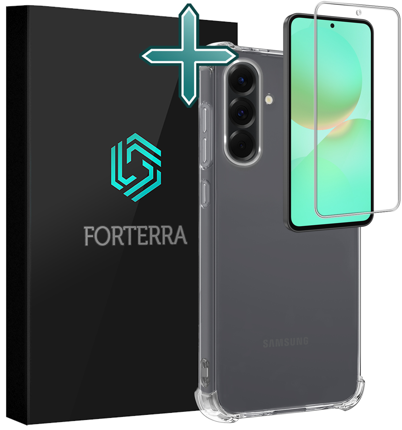 Forterra Forterra Samsung Galaxy A36 Hoesje Shockproof Met Screenprotector