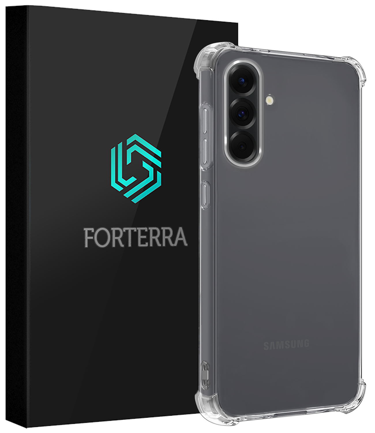 Forterra Forterra Samsung Galaxy A56 Hoesje Shockproof - Transparant