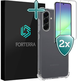 Forterra Forterra Samsung Galaxy A56 Hoesje Shockproof Met 2x Screenprotector