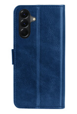 BASEY. BASEY. Samsung Galaxy A26 Hoesje Bookcase Met 2x Screenprotector - Donkerblauw