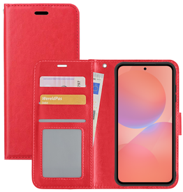NoXx NoXx Samsung Galaxy A36 Hoesje Bookcase - Rood