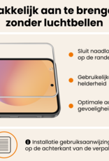 Nomfy Nomfy Samsung Galaxy A36 Hoesje Bookcase Met Screenprotector - Rood