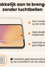 Nomfy Nomfy Samsung Galaxy A36 Hoesje Bookcase Met 2x Screenprotector - Rood