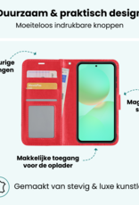 Forterra Forterra Samsung Galaxy A36 Hoesje Bookcase - Rood