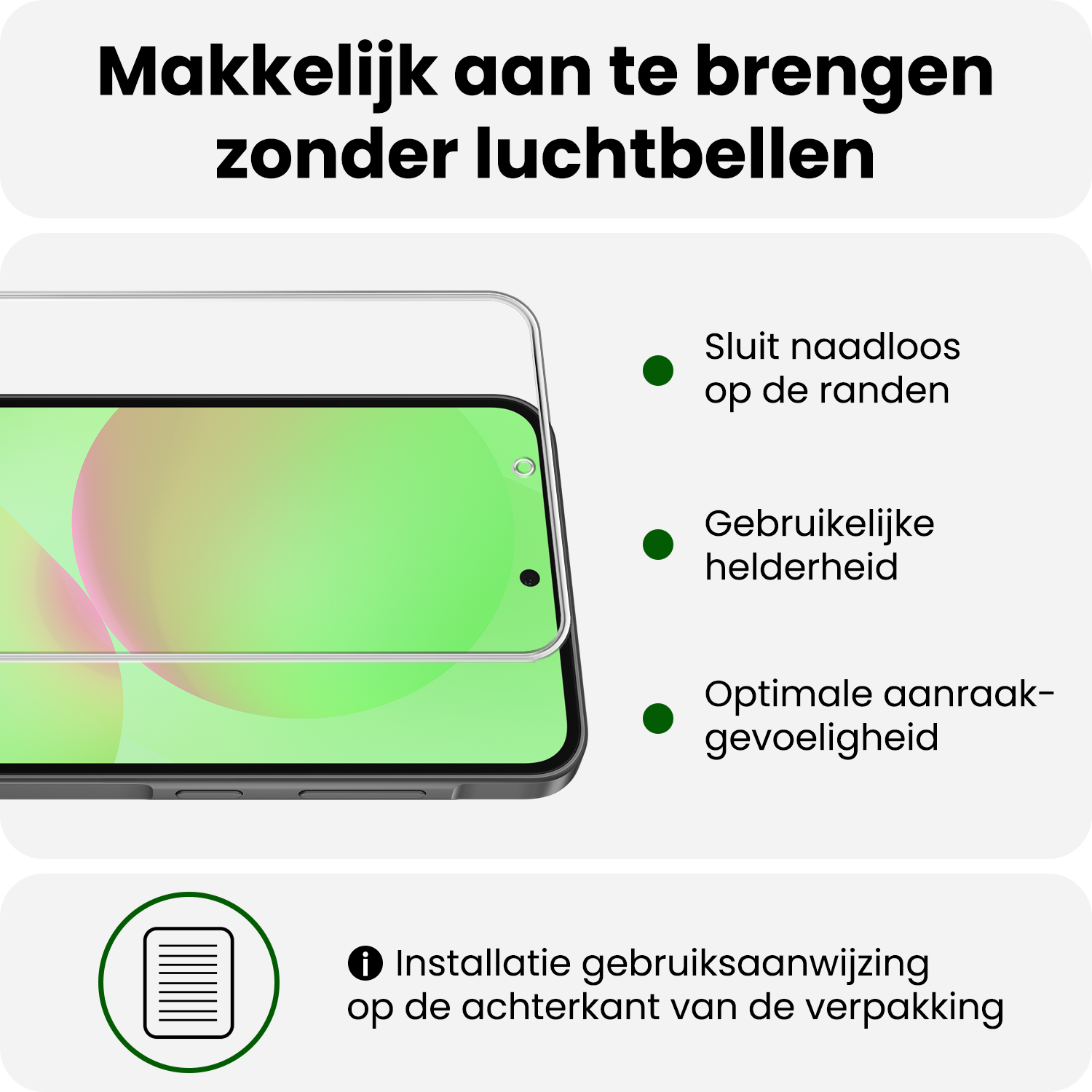 BASEY. BASEY. Samsung Galaxy A36 Hoesje Bookcase Met Screenprotector - Rose Goud