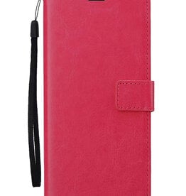 BASEY. BASEY. Samsung Galaxy A56 Hoesje Bookcase - Donkerroze