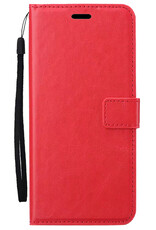 BASEY. BASEY. Samsung Galaxy A56 Hoesje Bookcase - Rood