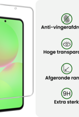 BASEY. BASEY. Samsung Galaxy A36 Hoesje Bookcase Met 2x Screenprotector - Rose Goud