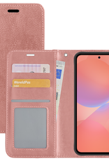 NoXx NoXx Samsung Galaxy A36 Hoesje Bookcase - Rose Goud