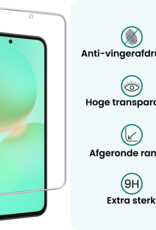 Forterra Forterra Samsung Galaxy A36 Hoesje Bookcase Met 2x Screenprotector - Rose Goud