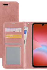 NoXx NoXx Samsung Galaxy A26 Hoesje Bookcase - Rose Goud