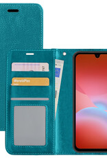 NoXx NoXx Samsung Galaxy A26 Hoesje Bookcase - Turquoise