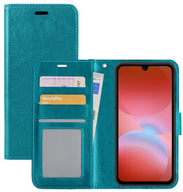 NoXx NoXx Samsung Galaxy A26 Hoesje Bookcase - Turquoise