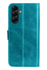 NoXx NoXx Samsung Galaxy A26 Hoesje Bookcase Met Screenprotector - Turquoise