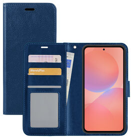 NoXx NoXx Samsung Galaxy A36 Hoesje Bookcase - Donkerblauw