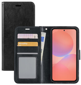 NoXx NoXx Samsung Galaxy A36 Hoesje Bookcase - Zwart
