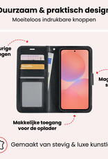 NoXx NoXx Samsung Galaxy A36 Hoesje Bookcase - Zwart