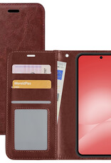 NoXx NoXx Samsung Galaxy A56 Hoesje Bookcase - Bruin