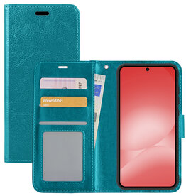 NoXx NoXx Samsung Galaxy A56 Hoesje Bookcase - Turquoise