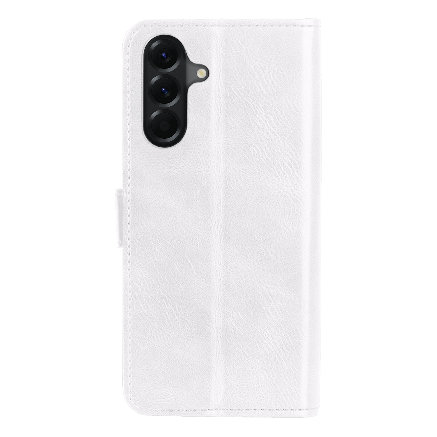 Nomfy Nomfy Samsung Galaxy A26 Hoesje Bookcase Met 2x Screenprotector - Wit