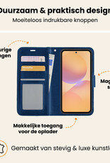 Nomfy Nomfy Samsung Galaxy A36 Hoesje Bookcase - Donkerblauw