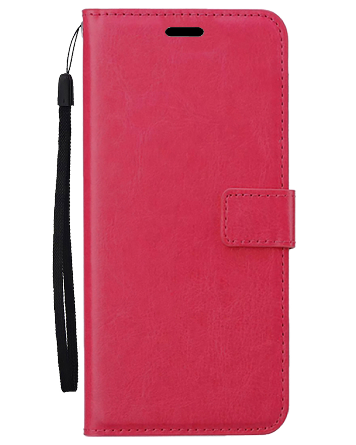 Nomfy Nomfy Samsung Galaxy A36 Hoesje Bookcase - Donkerroze