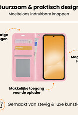 Nomfy Nomfy Samsung Galaxy A56 Hoesje Bookcase - Lichtroze