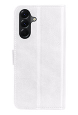 Nomfy Nomfy Samsung Galaxy A56 Hoesje Bookcase Met 2x Screenprotector - Wit
