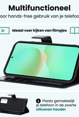 Forterra Forterra Samsung Galaxy A36 Hoesje Bookcase - Zwart