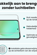 Forterra Forterra Samsung Galaxy A36 Hoesje Bookcase Met 2x Screenprotector - Lichtroze