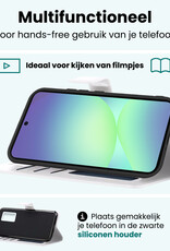 Forterra Forterra Samsung Galaxy A56 Hoesje Bookcase - Wit